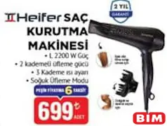 HEİFER SAÇ KURUTMA MAKİNESİ